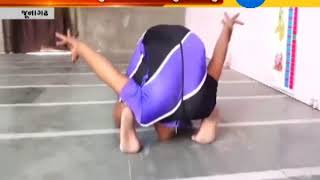 Junagadh: The son of  rickshaw driver got the gold medal in yoga | Zee24Kalak