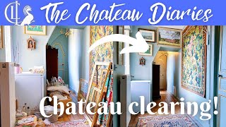 DECLUTTERING the CORRIDOR of DOOM! - every home has one, including this chateau!