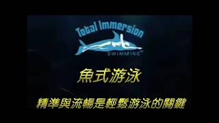 Total Immersion魚式游泳 烟郎教練C2教育訓練及自主練習