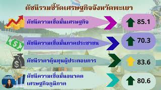 สำนักงานคลังจังหวัดพะเยา ประชาสัมพันธ์ดัชนีชี้ภาวะเศรษฐกิจจังหวัดพะเยา เดือน พฤศจิกายน 2565