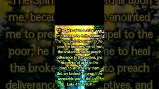 Luke 4:18-19