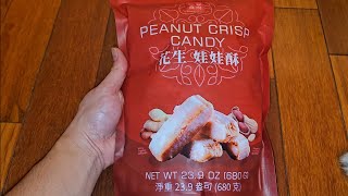 Costco Item Review Peanut Crisp Candy Taste Test