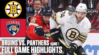 2nd Round: Boston Bruins vs. Florida Panthers Game 1 | Full Game Highlights