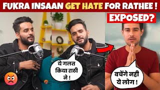Dhruv Rathee EXPOSED? Fukra Insaan Gets Hate For This Video On Dhruv rathee?