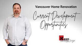 Current Development Opportunities in Vancouver