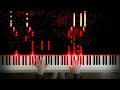 x japan 紅ピアノ楽譜tutorial x japankurenai piano sheet music