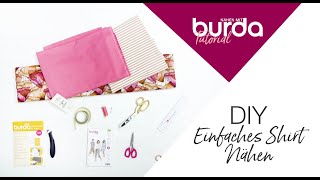 Nähtutorial: DIY - Einfaches T-Shirt selbst nähen