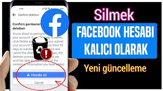 Facebook hesabı kalıcı olarak nasıl silinir (2023) | Facebook Hesabını Sil