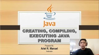 Creating, Compiling ,and Executing Java Program