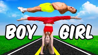 BOYS vs GIRLS Ultimate Acro Gymnastics Competition