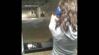 Kelly at the range