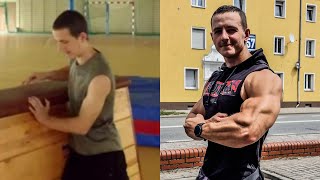 4 Year Natural Body Transformation REAL MOTIVATION MOTYWACJA (20-24) - MLODYNINJA24