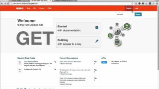Apigee Developer Portal Demo