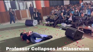 Prof. Suborno Collapses in Classroom | AITM College