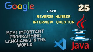 Java Program to Reverse a Number | Dry Run + Code Explained vs code tools microsoft