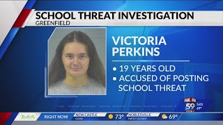 Former student arrested for threatening Greenfield-Central High