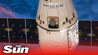 Elon Musk's SpaceX Dragon cargo craft launches to the International Space Station