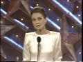 Audrey Hepburn Wins Cecil B. Demille Award - Golden Globes 1990