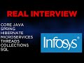 SELECTED? | INFOSYS | java spring boot microservices hibernate interview | real time java interview