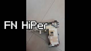 Lego video 17 FN HiPer pistol