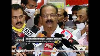 കോണ്ഗ്രസ് നേതാക്കളുടെ പാണക്കാട് സന്ദര്‍ശനം ; വിജയരാഘവനെതിരെ സുധാകരന്‍