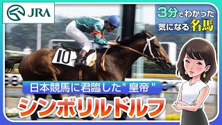 【3分でわかる】シンボリルドルフ・日本競馬に君臨した\