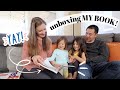 UNBOXING MY BOOK!  // our first reactions + sneak peek