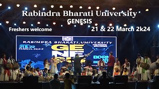 Rabindra Bharati University Fresherswelcome GENESIS #rabindrabharatiuniversity #rbu #music #classic