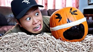 EXPLODING PUMPKIN CHALLENGE!!! (EXTREME)