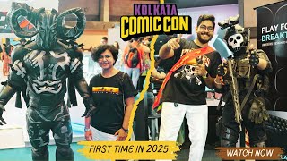 Kolkata Comic Con 2025 Day 1 | First Time in Kolkata | Snippets and Experience, Cosplay, Performance