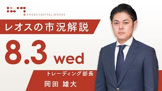 レオスの市況解説2022年8月3日