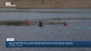 Helicopter pulled from Lake Cumberland 20 years later