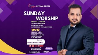 🛑LIVE | Sunday Service | Revival Centre Anthiyoorkonam | PS Sabin Samuel | 9 Feb 2025 @ 9.30 AM