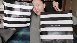 居然花了五萬😱 #Sephora 8折購物開箱+閒聊