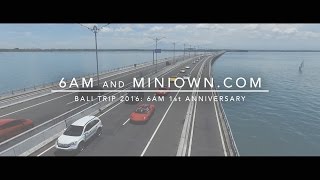 6AM and Miniown.com Trip to Bali: 6Am 1st Anniversary [Drone Perspective]