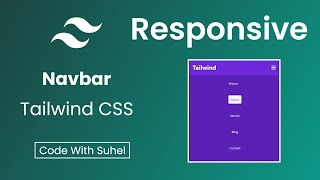 How To Create Tailwind Navbar Using Tailwind Css Tailwind Navbar