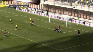 AC Milan vs Arsenal 4-0 15/2/12 All Goals and Highlights