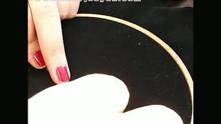 ( Brazilian embroidery tutorial) آموزش تکنیک ملیله دوزی   و استفاده از آن برای دوخت برگ🌿