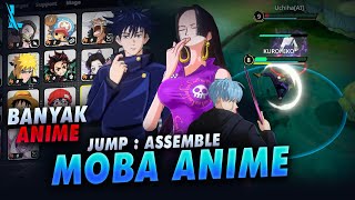 Moba Anime Jujutsu Kaisen, Kimetsu No Yaiba, Naruto, One Piece - MOBA Jump : Ass