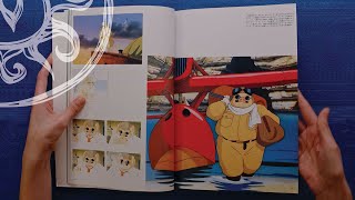 THE ART of PORCO ROSSO - Ghibli the Art Series - (Book Flip Through)