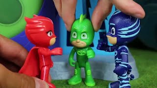 PJ Masks Brinquedos em Português | Fantasias do Dia das Bruxas | Desenhos Animados