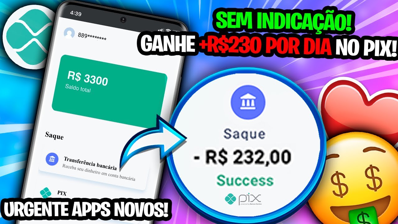 ADEUS TIKTOK😱! TOP 3 MELHORES APPS PARA GANHAR DINHEIRO NA INTERNET VIA ...