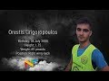 Orestis Grigoropoulos Resume (Right wing-Back)