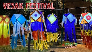 Vlog02: Vesak Festival | වෙසක් | Palermo, Italy 🇮🇹🇱🇰