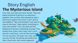 English story for improve skills✅ The Mysterious Island 🏝️