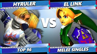 S Factor 11 - El Link (Link) Vs. Hyruler (Sheik) Smash Melee - SSBM