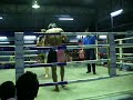 Shane Fazen Pro Muay Thai Fight in Thailand: Third Round