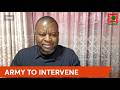 WATCH LIVE: Zimbabwe Army To Intervene For Chiwenga In Mnangagwa 3rd Term Dispute