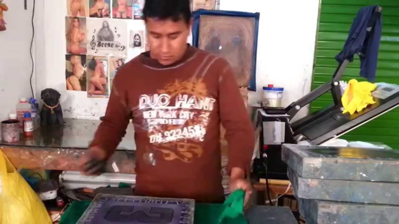 COMO LIMPIAR LA PINTURA DE LA MALLA SERIGRAFICA PARA VOLVER A ESTAMPAR ...