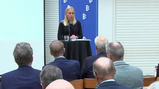 Ulkoministeri Elina ValtonenPaasikivi-Seuran kokous 5.9.2023 klo 16.30